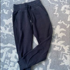 textured lululemon joggers